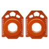 Paire de blocs dajustement de chaîne de la broche de lessieu arrière CNC pour KTM SX EXC XCW 125-530 20mm