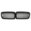 Paire de calandre avant pour voiture,  vernis de cuisson noir brillant ABS pour BMW E38 97-01