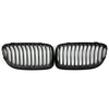 Paire de calandre avant pour voiture,  vernis de cuisson noir brillant ABS pour BMW E90 09-12