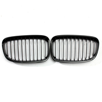Paire de calandre voiture noir brillant pour BMW F20 F21 1 série 2011-2014