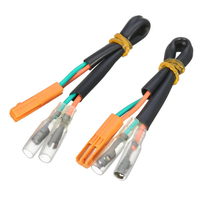 Paire de câbles de signaux de connexion Adaptateurs pour Kawasaki Ninja ZZR Z1000 Z750 KL650E