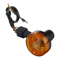 Paire de clignotants de moto lampe de signalisation ambre