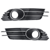 Paire de couvercles de couvercles de feux de brouillard de pare-brise de pare-chocs inférieur avant pour AUDI A6 C7 2011