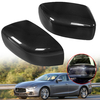 Paire de couvercles de rétroviseur de voiture en fibre de carbone Real pour Maserati Ghibli / Quattroporte 2013-2016