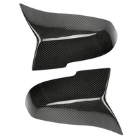 Paire de couvercles de rétroviseurs latéraux en Fiber de carbone pour BMW série 1 2 3 F20 F22 F23 F30 F31 F32 F33 F36 F8