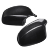 Paire de couverture de rétroviseur côté voiture noir brillant pour BMW série 3 E90 323i / 328i / 328xi / 335d
