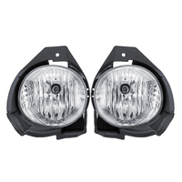 Paire de feux antibrouillard pare-chocs avant voiture avec faisceau de câblage ampoule orange pour Toyota Hilux 2008-201