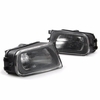 Paire de feux de brouillard noir BMW E39 Série 5 97-00 / Z3 97-01