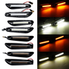 Paire de feux de clignotant latéraux à LED Blanc / Jaune Paire Pour BMW E46 E60 E82 E90 E92 E93