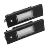 Paire de feux de plaque dimmatriculation 24KMD 2424546 6000K blanc pour Fiat Marea Alfa 46408006 46786572