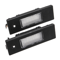 Paire de feux de plaque dimmatriculation 24KMD 2424546 6000K blanc pour Fiat Marea Alfa 46408006 46786572