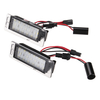 Paire de feux de plaque dimmatriculation LED blanc pour Opel Vauxhall Insignia Sports Tourer Mokka