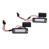 Paire de feux de plaque dimmatriculation LED pour Seat VW pour Porsche