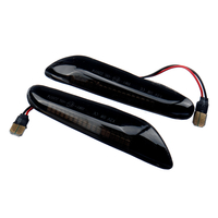 Paire de feux de position latéraux à flux dynamique jaune / blanc pour BMW E46 E60 E82 E88 E90 E92 E93