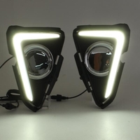 Paire de feux diurnes pour le projecteur antibrouillard DRL avant pour Toyota RAV4 2016-2017