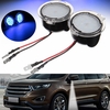 Paire de flûtes à miroir latérale LED blanches pour Ford Edge Mondeo Focus C-Max Kuga S-Max