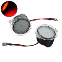 Paire de flûtes à miroir vue latérale latérale LED pour Ford Edge Mondeo Focus