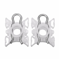 Paire de glissières de régulateur de levage de fenêtre blanche 51321938884 pour BMW 3 séries e36 e92 e93