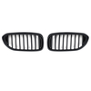 Paire de grilles de calandre avant noir mat pour BMW Série 5 G30 G31 G38 M5 2017-2018