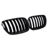 Paire de Grilles De Grille De Rognon Avant Noir Brillant Droite Gauche Pour BMW X5 E53 2004-2006