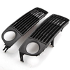 Paire de grilles de phares antibrouillard inférieurs avant pour Audi A6 C5 Avant Quattro 1998-2002