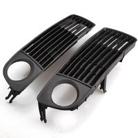 Paire de grilles de phares antibrouillard inférieurs avant pour Audi A6 C5 Avant Quattro 1998-2002
