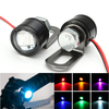 Paire de Moto LED Hawkeye Light Constant Miroir Mount Eagle Eye DRL Feu arrière