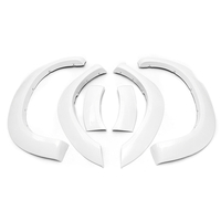Paire de nouveaux évasements de roue avant blanche pour Toyota Hilux 2005-2011