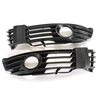Paire de pare-chocs avant antibrouillard grille de calandre pour VW Passat B5.5 2001-2005