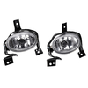 Paire de phares antibrouillard avant de voiture 55W avec lampes halogènes jaunes pour Honda CR-V 2010-2011