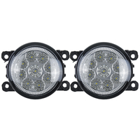 Paire de phares antibrouillard avant LED avec ampoules H11 blanches pour Land Rover Discovery 4 Range Rover Sport L322