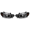 Paire de phares avant gauche + droit LED phares pour Mitsubishi Outlander 2003-2006