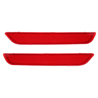 Paire de réflecteurs pare-chocs arrière rouge pour Mondeo MK4 2007-2010 1491914 1491915