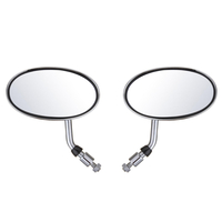 Paire de rétroviseurs de barre de miroir de rétroviseur de moto de moto