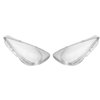Paire de voiture avant lumière phare phare lentille couverture garniture verre pour Peugeot 307 08-13