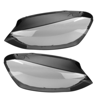 Paire De Voiture Lentilles Transparentes Phare Couvercle De La Lampe En Plastique Pour VW Golf 7 MK7 2014-2017