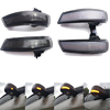 Paire Dynamique Miroir Daile De Porte LED Clignotants Clignotants Lumières Ambre Pour Ford Focus MK2 MK3 Mondeo MK4