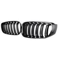 Paire grille avant noir brillant pour BMW F34 335i GT 328i GTxDrive 2014-16