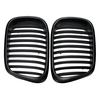 Paire grille de calandre noire pour BMW E39 série 5 M5 1997-2003