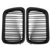 Paire grille de rein avant noir mat pour le BMW E36 1997-1999