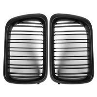 Paire grille de rein avant noir mat pour le BMW E36 1997-1999