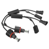 Paire H8 120W feux diurnes ampoule halo yeux blancs ange pour BMW E90 E92 E82 E60 E70