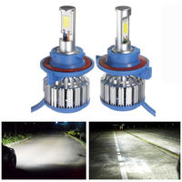 Paire haute puissance 48w h7 h4 h11 h13 9005 9006 LED phare kit voiture faisceau lumineux blanc