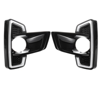 Paire LED DRL Feux Diurnes Blanc Lampe Clignotant Jaune Pour Toyota Hilux Revo Rocco 2018-2019