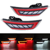 Paire LED lampe de feu de frein réflecteur de pare-chocs arrière pour Ford Ecosport II 2013-2019