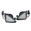 Paire LED sous le miroir latéral Puddle Light White Pour Skoda Octavia Mk3 5E 2012-2017