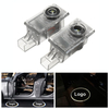Paire LED voiture bienvenue lumière porte lampe fantôme ombre projecteur pour volvo