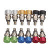 Paire M4x0.7mm Fork Air Bleeding Valve Screw pour Enduro KTM Off Road HUSKY WP Marzocchi