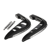 Paire moto ambre LED protège-main léger pour guidon tout-terrain VTT