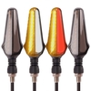 Paire Moto Dynamique LED Clignotant Indicateur + Neon Glow EL DRL Feux Stop